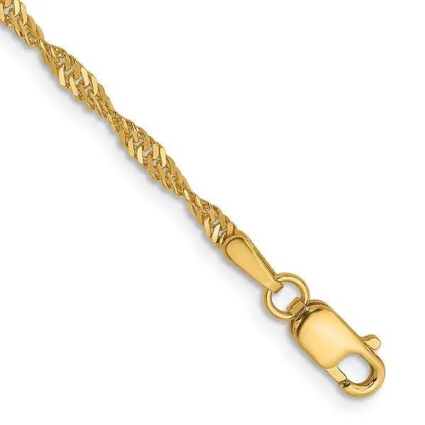 Leslie's 14K 1.9mm Singapore Chain Johnson Jewellers Lindsay, ON