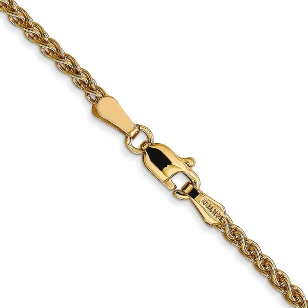 Leslie's 14K 2.1mm Spiga Chain Image 3 Atlanta West Jewelry Douglasville, GA