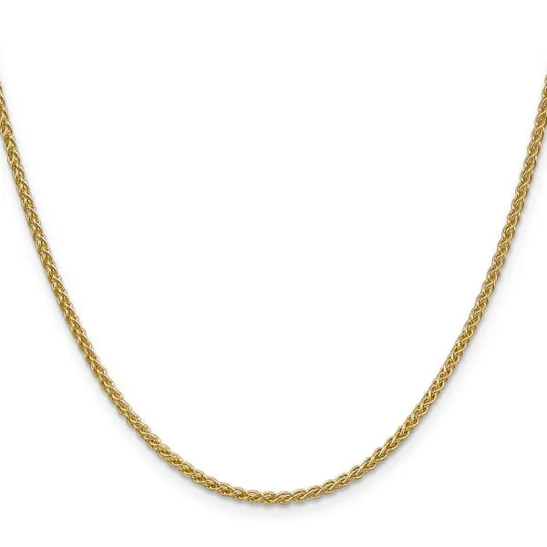 Leslie's 14K 2.1mm Spiga Chain Image 2 Johnson Jewellers Lindsay, ON