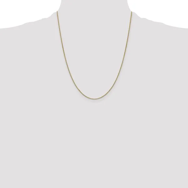 Leslie's 10k .8mm Box Chain Image 4 Spencer's Jewelers Athens, GA