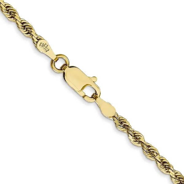 Leslie's 10k 2.75mm D/C Quadruple Rope Chain Image 3 Spencer's Jewelers Athens, GA