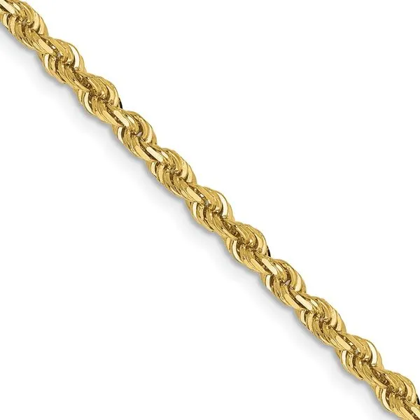 Leslie's 10k 3mm D/C Quadruple Rope Chain Spencer's Jewelers Athens, GA