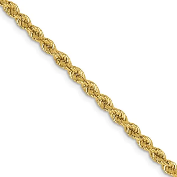 Leslie's 10k 2.75mm Solid Regular Rope Chain Thomas A. Davis Jewelers Holland, MI