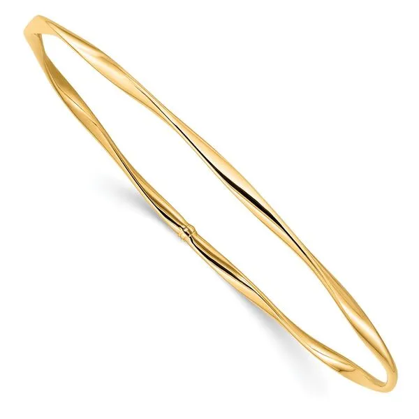 Leslie's 10K Yellow Gold Slip-On Bangle Fairfield Center Jewelers Fairfield, CT