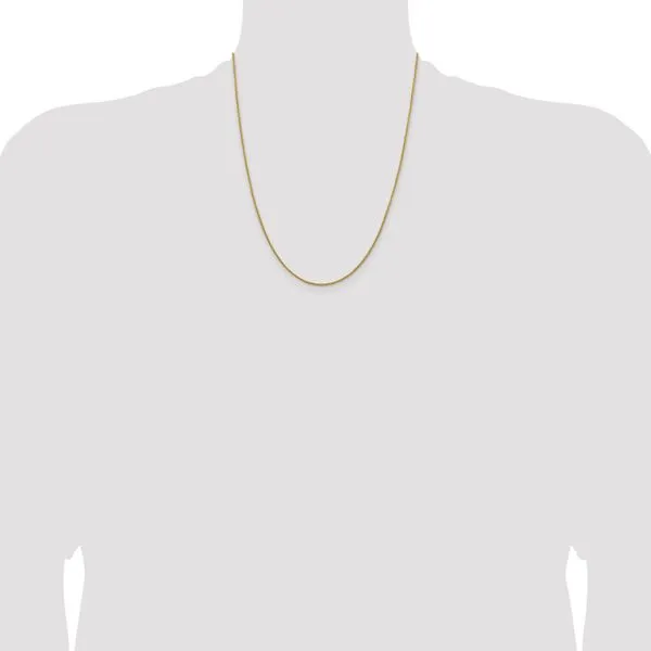 Leslie's 14K 1.5mm Spiga Chain Image 4 Arlene's Fine Jewelry Vidalia, GA