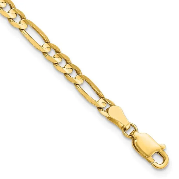 Leslie's 14K 4mm Flat Figaro Chain G.G. Gems, Inc. Scottsdale, AZ