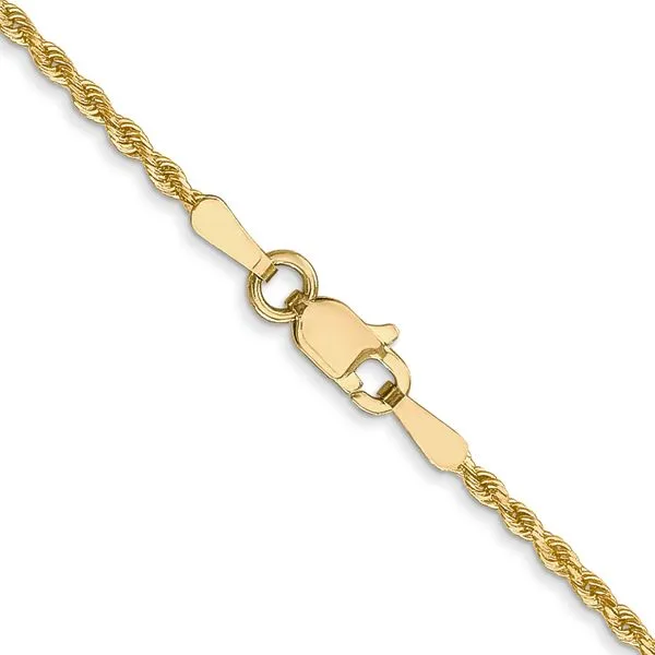 Leslie's 14K 1.5mm Diamond-Cut Rope Chain Image 3 Johnson Jewellers Lindsay, ON