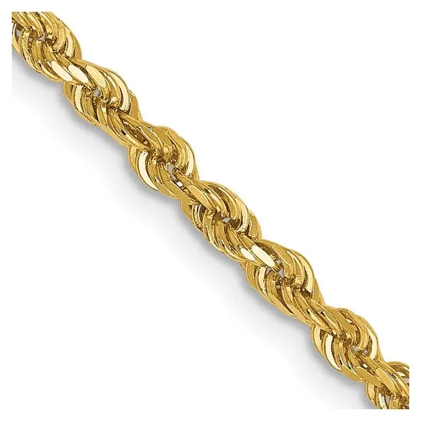 Leslie's 14K 2.5mm Diamond-Cut Rope Chain Diamond Design Jewelers Somerset, KY