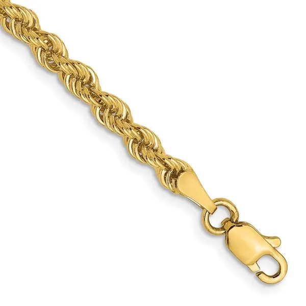Leslie's 14K 3mm Solid Regular Rope Chain Johnson Jewellers Lindsay, ON