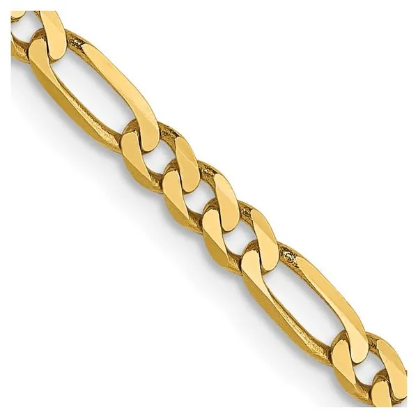 Leslie's 14K 2.75mm Flat Figaro Chain Albert's Jewelers Kingsland, GA