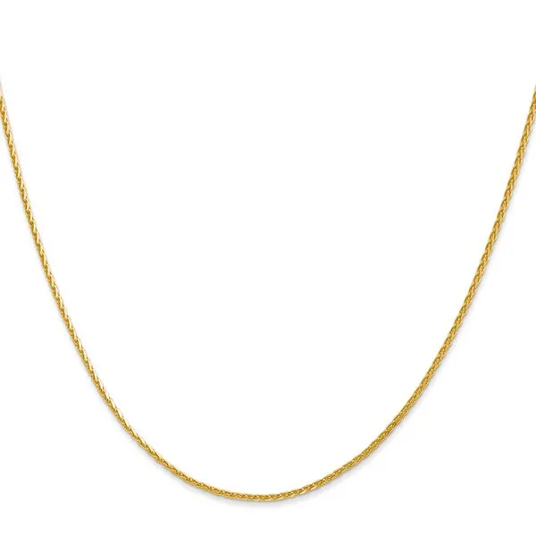 Leslie's 14K 1.3mm D/C Wheat Chain Image 2 Diny's Jewelers Middleton, WI