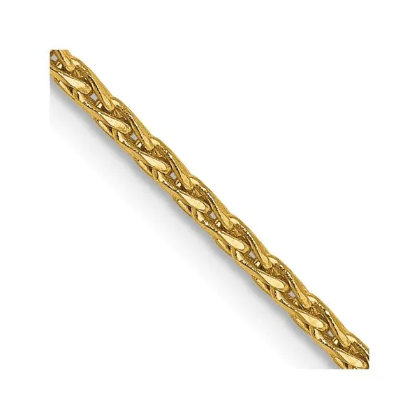 Leslie's 14K 1.3mm D/C Wheat Chain Spencer's Jewelers Athens, GA