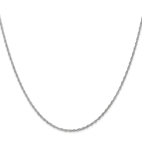 Leslie's 14K White Gold 1.5mm Loose Rope Chain Image 2 Johnson Jewellers Lindsay, ON