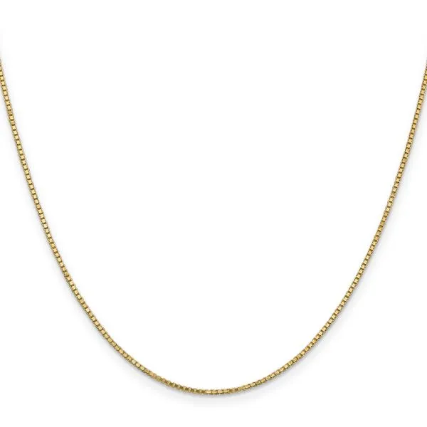 Leslie's 14K 1.2mm Box Chain Image 2 Diny's Jewelers Middleton, WI