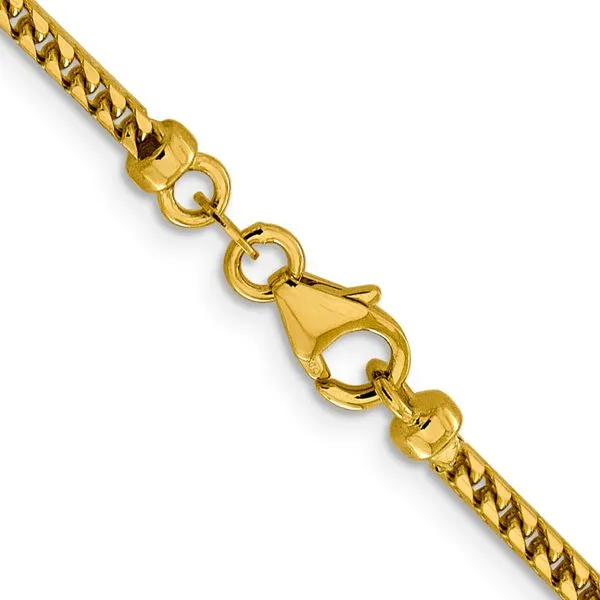 Leslie's 14K 2.4mm Franco Chain Image 3 Albert's Jewelers Kingsland, GA