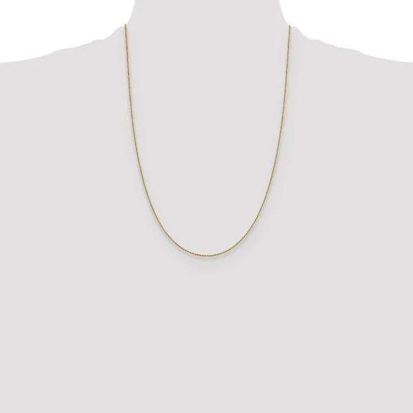 Leslie's 14K 1.15mm D/C Oval Link Chain Image 4 Albert's Jewelers Kingsland, GA