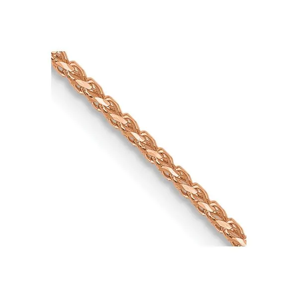 Leslie's 14K Rose Gold 1mm D/C Open Franco Chain Jewelry Design Studio Jensen Beach, FL