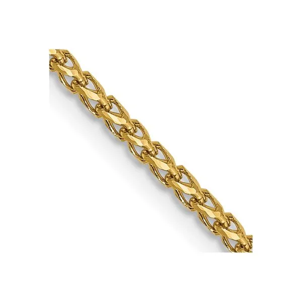 Leslie's 14K 1.4mm D/C Open Franco Chain Spencer's Jewelers Athens, GA