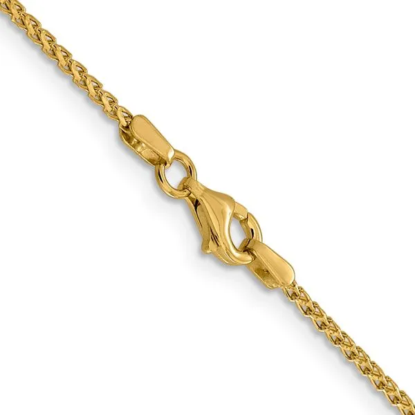 Leslie's 14K 1.4mm D/C Open Franco Chain Image 3 Spencer's Jewelers Athens, GA