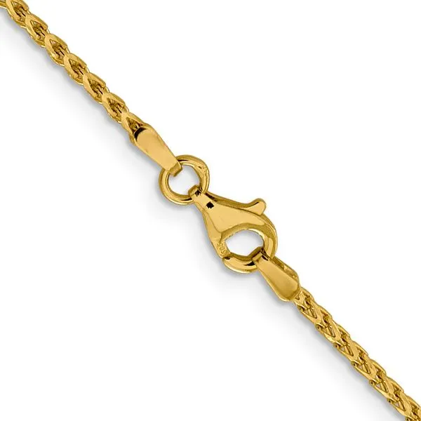 Leslie's 14K 1.6mm D/C Open Franco Chain Image 3 Johnson Jewellers Lindsay, ON
