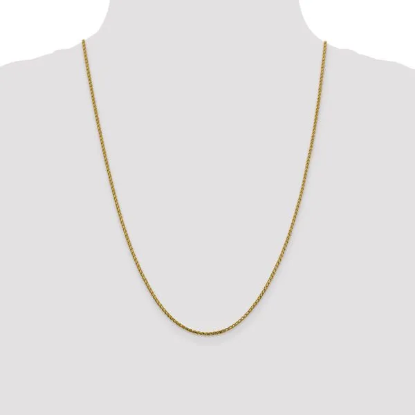 Leslie's 14K 1.6mm D/C Open Franco Chain Image 4 Johnson Jewellers Lindsay, ON