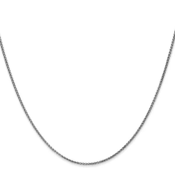 Leslie's 14K White Gold 1.2mm Solid D/C Spiga Chain Image 2 Diamond Design Jewelers Somerset, KY