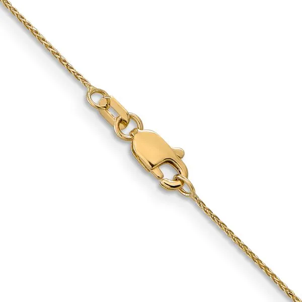 Leslie's 14K .65mm D/C Spiga Chain Image 3 Diny's Jewelers Middleton, WI