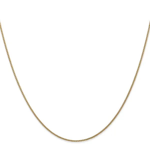 Leslie's 14K 1mm D/C Spiga Chain Image 2 Albert's Jewelers Kingsland, GA