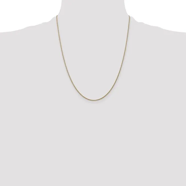 Leslie's 14K 1mm D/C Spiga Chain Image 4 Albert's Jewelers Kingsland, GA