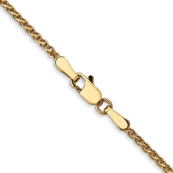 Leslie's 14K 1.4mm D/C Spiga Chain Image 3 Johnson Jewellers Lindsay, ON