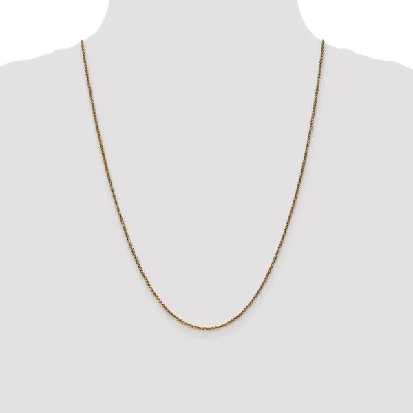 Leslie's 14K 1.4mm D/C Spiga Chain Image 4 Johnson Jewellers Lindsay, ON