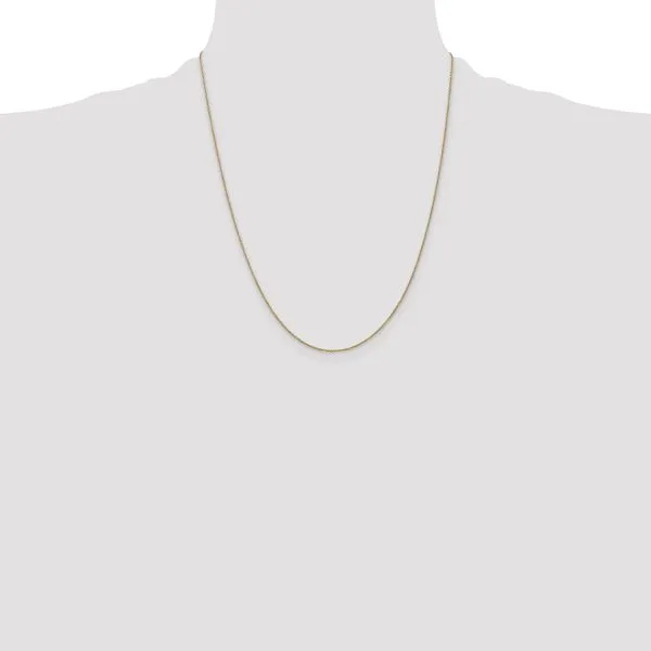 Leslie's 14K .9mm Round Cable Chain Image 4 Diny's Jewelers Middleton, WI