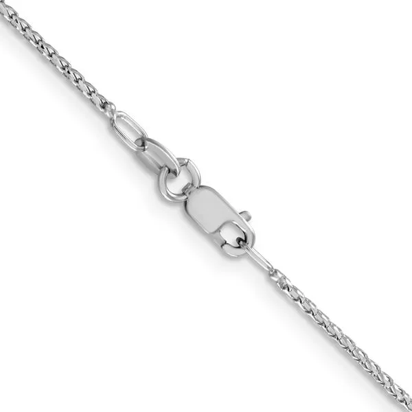 Leslie's 14K White Gold 1.15mm D/C Open Franco Chain Image 3 Diny's Jewelers Middleton, WI