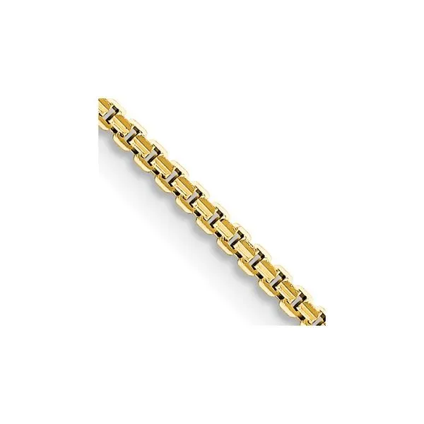 Leslie's 14K 1.2mm Concave Box Chain Johnson Jewellers Lindsay, ON