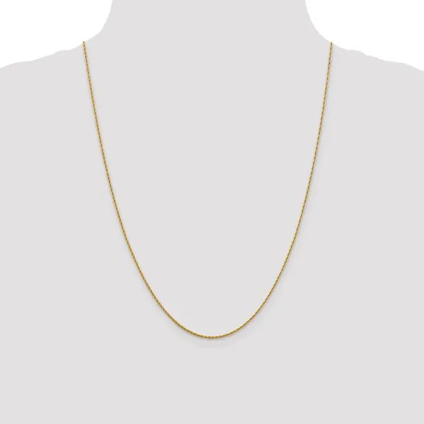 Leslie's 14K 1.3mm Loose Rope Chain Image 4 Arlene's Fine Jewelry Vidalia, GA