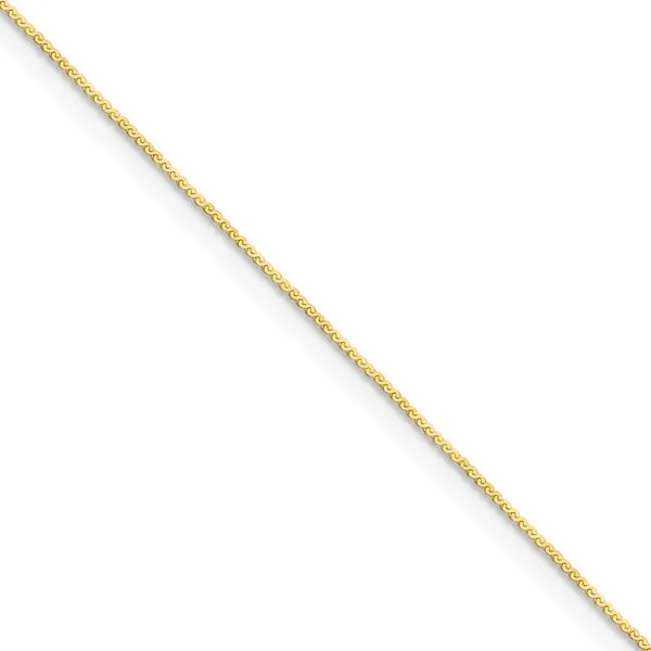 Leslie's 14K 0.8mm Serpentine Chain Diny's Jewelers Middleton, WI