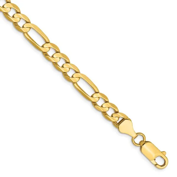 Leslie's 14k 6mm Concave Open Figaro Chain Spencer's Jewelers Athens, GA