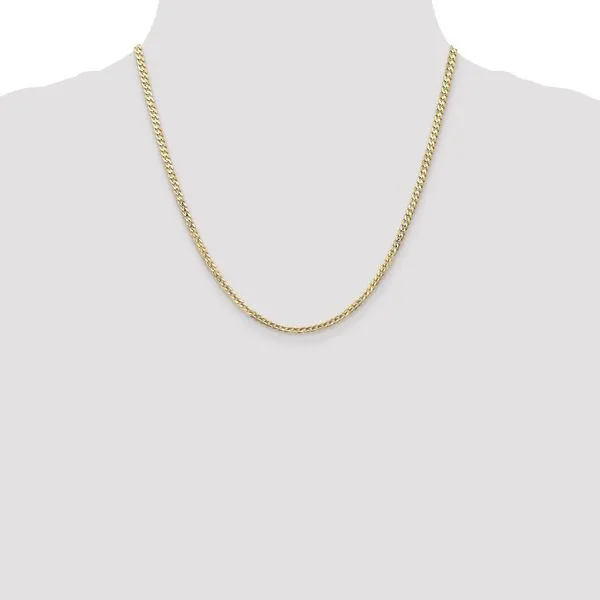 Leslie's 14k 3mm Open Concave Curb Chain Image 4 Johnson Jewellers Lindsay, ON