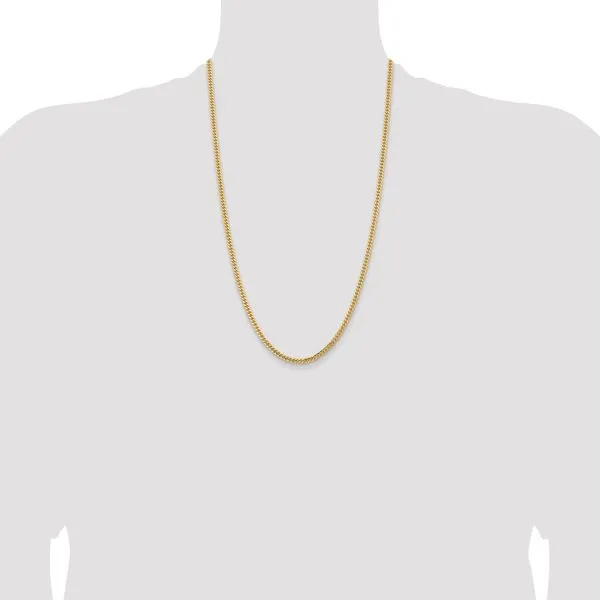 Leslie's 14k 3.5mm Solid Miami Cuban Chain Image 4 G.G. Gems, Inc. Scottsdale, AZ