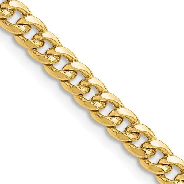 Leslie's 14k 4.25mm Solid Miami Cuban Chain Diny's Jewelers Middleton, WI