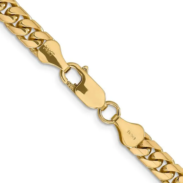Leslie's 14k 5.5mm Solid Miami Cuban Chain Image 3 Diny's Jewelers Middleton, WI