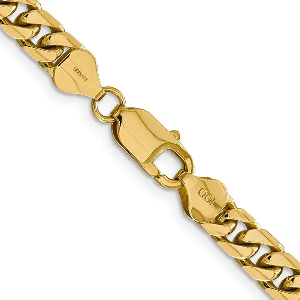Leslie's 14k 6.25mm Solid Miami Cuban Chain Image 3 Diamond Design Jewelers Somerset, KY