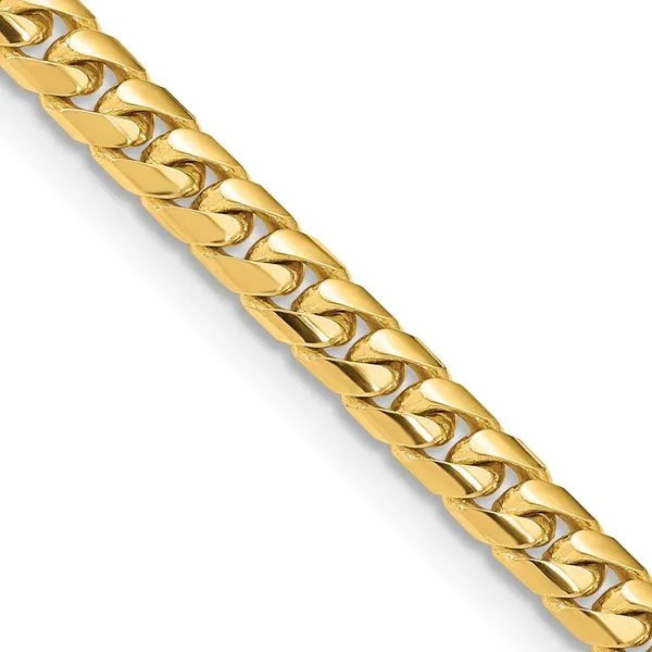 Leslie's 14k 6.75mm Solid Miami Cuban Chain Arlene's Fine Jewelry Vidalia, GA