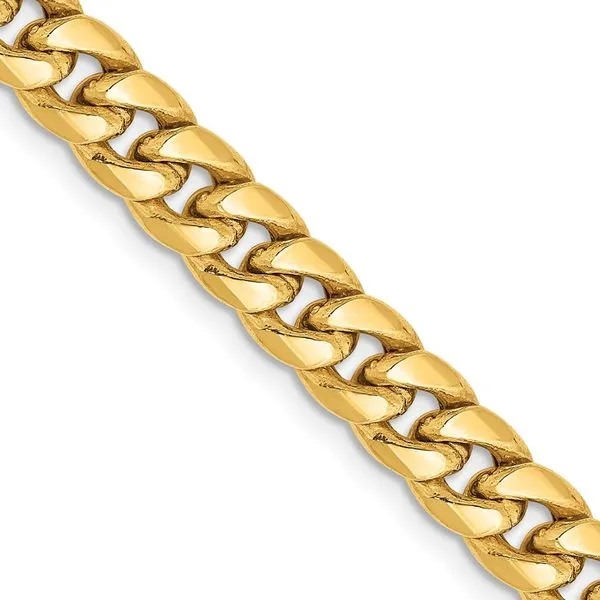 Leslie's 14k 6mm Semi-Solid Miami Cuban Chain Diny's Jewelers Middleton, WI