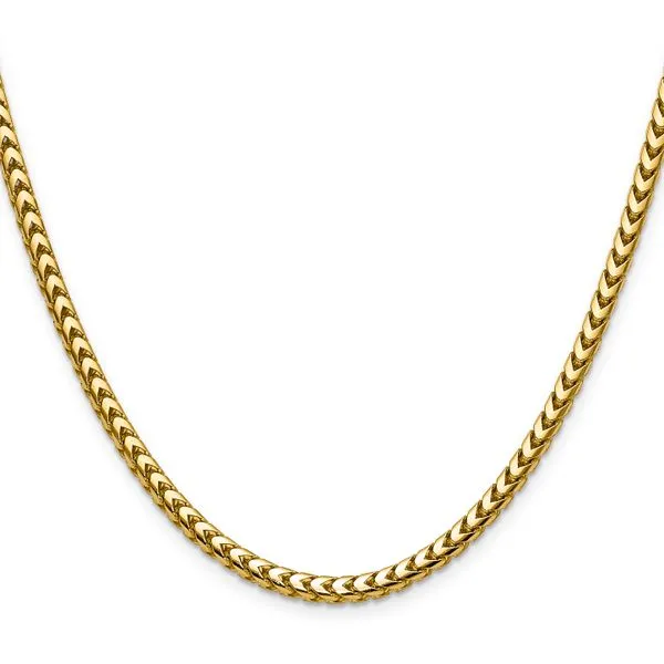 Leslie's 14K 3.7mm Franco Chain Image 2 Grayson & Co. Jewelers Iron Mountain, MI