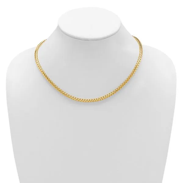 Leslie's 14K 3.7mm Franco Chain Image 4 Tidwells of Greenwood Greenwood, SC
