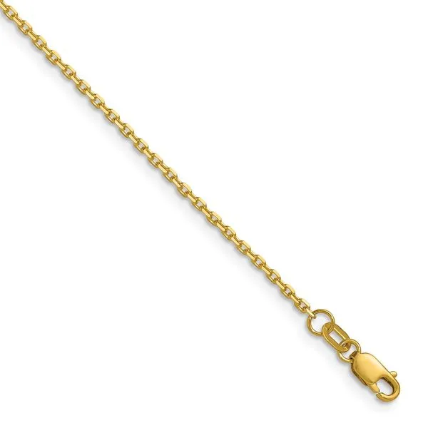 Leslie's 14K 1.5mm D/C Square Cable Chain John E. Koller Jewelry Designs owasso, OK