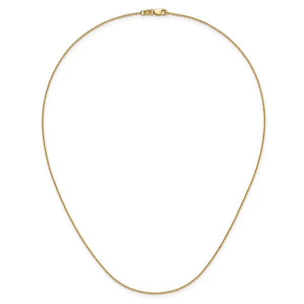 Leslie's 14K 1.1mm D/C Round Cable Chain Image 2 Jewelry Design Studio Jensen Beach, FL