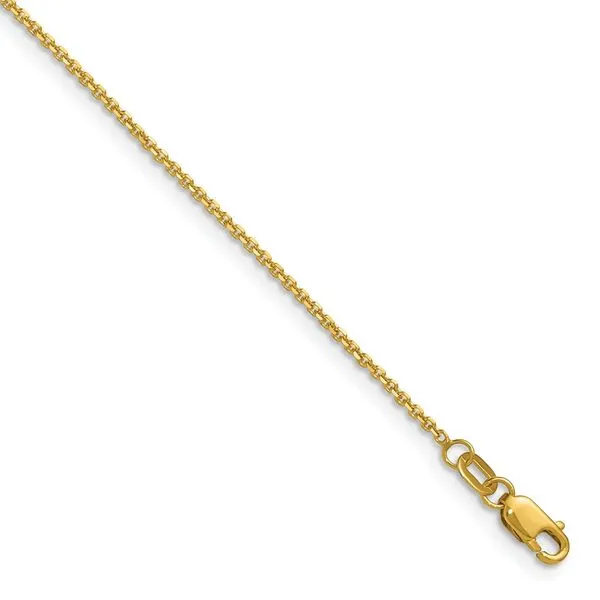 Leslie's 14K 1.25mm D/C Round Cable Chain Albert's Jewelers Kingsland, GA