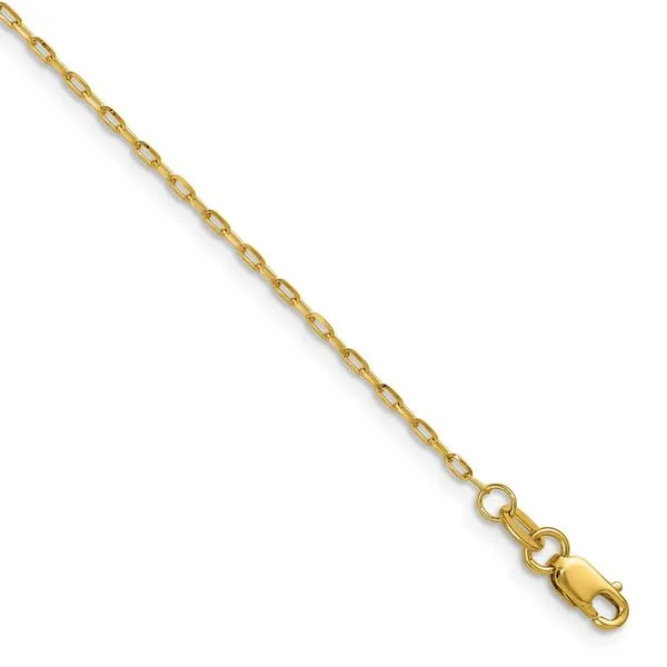 Leslie's 14K 1.4mm D/C Open Long Link Cable Chain Spath Jewelers Bartow, FL